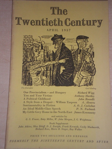 THE TWENTIETH CENTURY magazine, April 1957 issue for sale. Original BRITISH publication from Tilley,