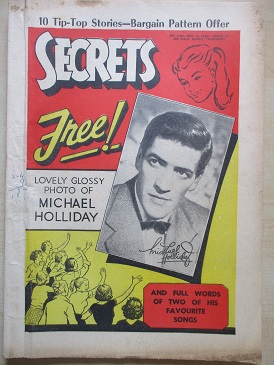 SECRETS magazine, November 8 1958 issue for sale. Original British publication from Tilley, Chesterf