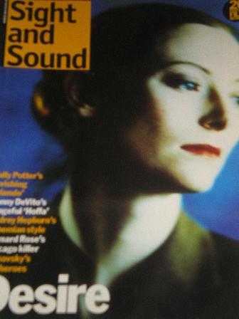 SIGHT AND SOUND magazine, March 1993 issue for sale. Original INTERNATIONAL FILM publication from Ti