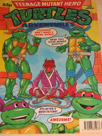 Tilleys Vintage Magazines : TEENAGE MUTANT HERO TURTLES comic, 1991 ...