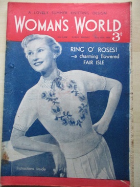 WOMANS WORLD magazine, July 15 1950 issue for sale. Original British publication from Tilley, Cheste
