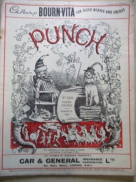 PUNCH magazine, March 27 1940 issue for sale. Original British publication from Tilley, Chesterfield