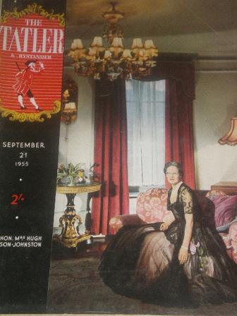 The TATLER magazine, September 21 1955 issue for sale. D. B. WYNDHAM LEWIS, GRAHAM, ELIZABETH BOWEN.