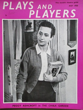 PLAYS AND PLAYERS magazine, May 1956 issue for sale. PEGGY ASHCROFT. Original British publication fr