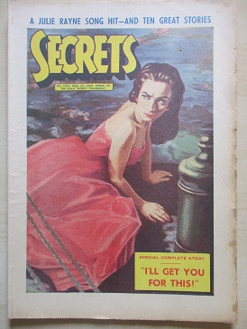 SECRETS magazine, February 27 1960 issue for sale. Original British publication from Tilley, Chester