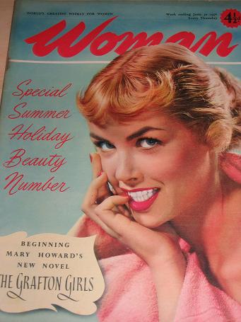 WOMAN magazine, June 30 1956 issue for sale. Mary Howard. FICTION, FASHION, HOME. Birthday gifts fro
