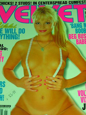 VELVET magazine, January 1999 issue for sale. Original ADULT gift from Tilleys, Chesterfield, Derbys