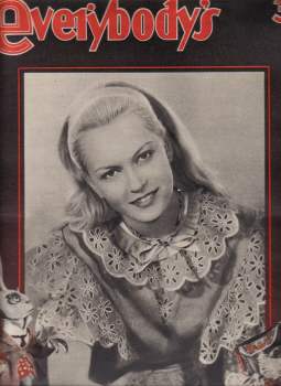 EVERYBODYS JAN 29 1949 CAROL MARSH ALICE WONDERLAND