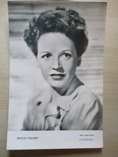 Original PHOTOGRAPH of PHYLLIS CALVERT for sale. FILM STAR, STAGE STAR, MOVIE STAR, MOVIE MEMORABILI