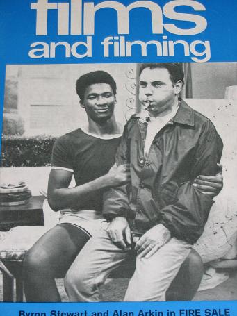 FILMS AND FILMING magazine, July 1977 issue for sale. BYRON STEWART, ALAN ARKIN. Original British MO