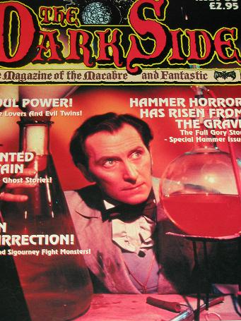 The DARK SIDE magazine, Number 68 issue for sale. HORROR. Original gifts from Tilleys, Chesterfield,