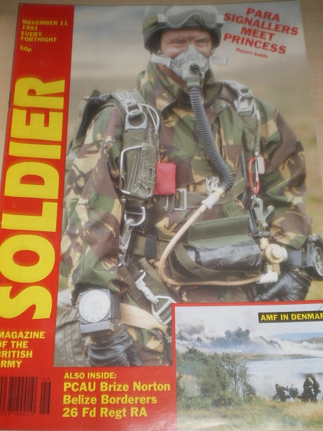 Tilleys Vintage Magazines : SOLDIER magazine, November 11 1991 issue ...