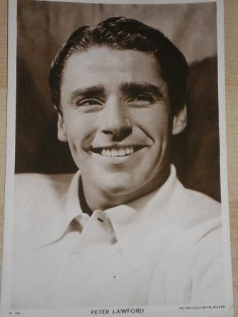 Tilleys Vintage Magazines : Original PICTURE postcard PETER LAWFORD ...