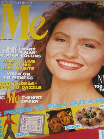 ME magazine, 19 June 1989 issue for sale. JOAN COLLINS. Original FASHION publication from Tilley, Ch