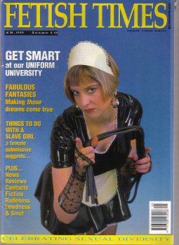 FETISH TIMES 10 VINTAGE COLLECTABLE BACK ISSUE GIRLY MAGAZINE FOR SALE