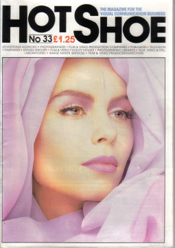 HOT SHOE 33 VISUAL COMMUNICATION MAGAZINE 1980S ADVERTISING PHOTOGRAPHY PUBLICATION FOR SALE